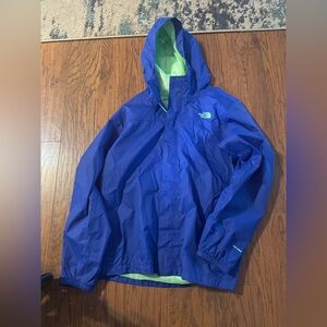 Kids Blue rain Jacket by The North Face